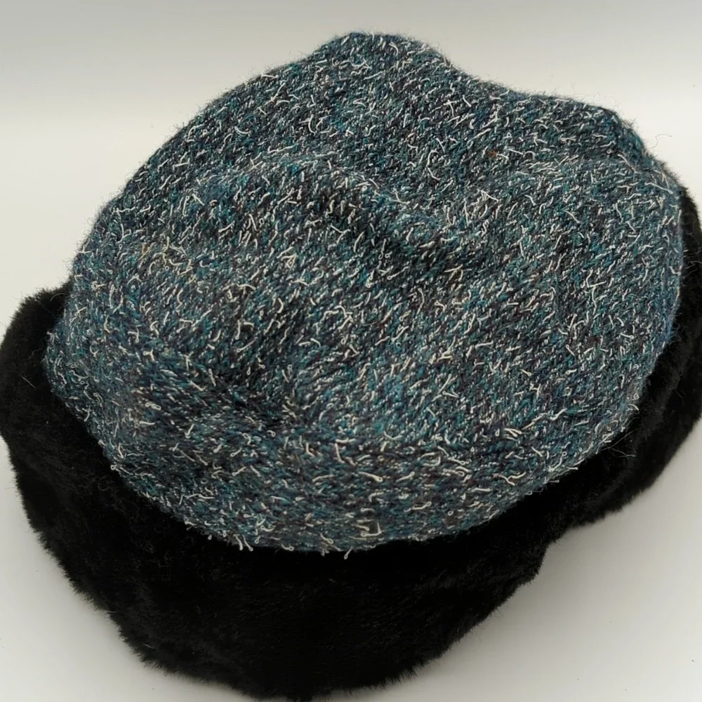 Vintage Norbu Canada Women's Beanie Bucket Hap Cap Made in Italy